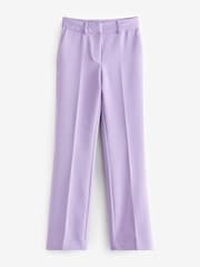 Y.A.S Lilac Wide Leg Tailored Trousers - Image 5 of 5