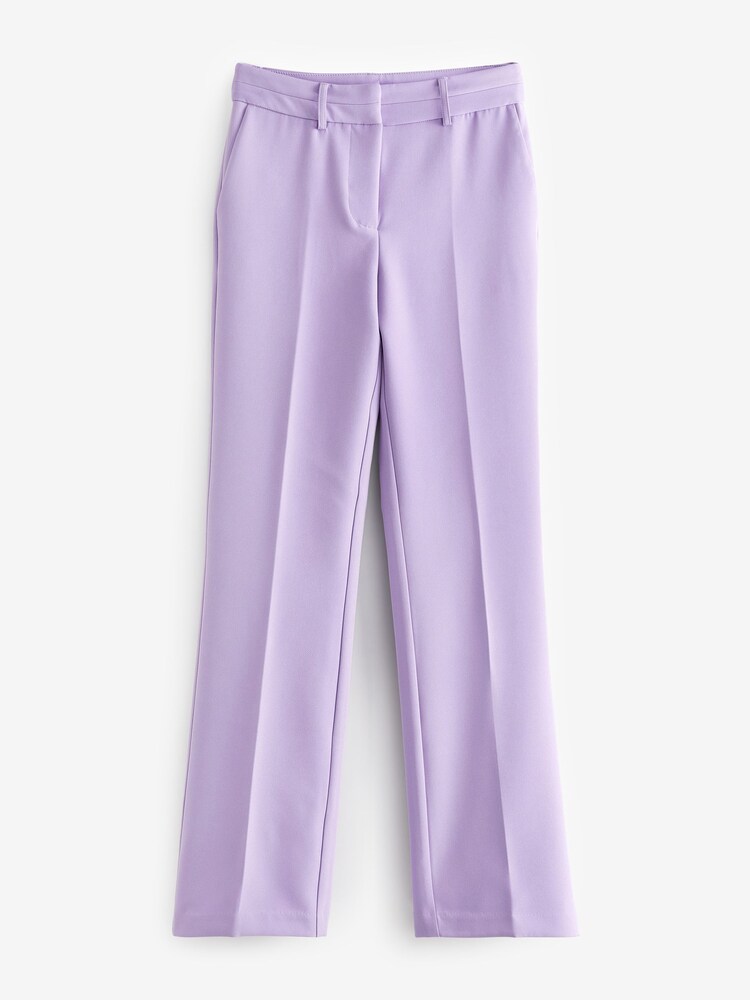 Y.A.S Lilac Wide Leg Tailored Trousers - Image 5 of 5