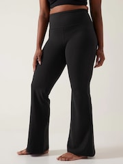 Athleta Black Flare Elation Ultra High Waisted Leggings - Image 4 of 4
