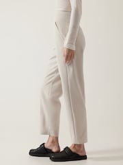 Athleta Cream Endless Mid Rise Taper Trousers - Image 3 of 7