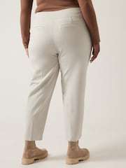Athleta Cream Endless Mid Rise Taper Trousers - Image 5 of 7