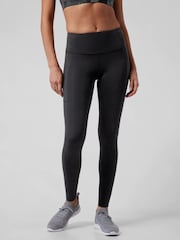 Черный - Леггинсы Athleta Saluation High Waisted Pocket Leggings - Изображение 1 из 5
