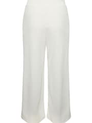 Yours Curve White London Button Detail Trouser - Image 2 of 3
