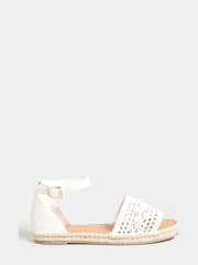Long Tall Sally White Espadrille Sandal - Image 1 of 4