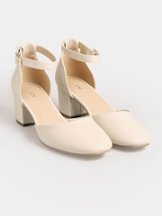Long Tall Sally Nude Court Heel Two Part Block - Image 2 of 5