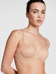 Victoria's Secret PINK Praline Nude Smooth Lightly Lined Bra - Image 1 of 4