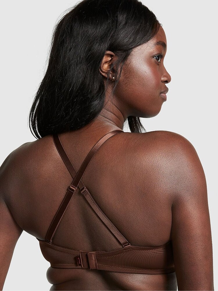 Victoria's Secret PINK Nude Ganache Smooth Multiway Strapless Push Up Bra - Image 2 of 3