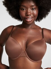 Victoria's Secret PINK Nude Mousse Push Up T-Shirt Bra - Image 1 of 4