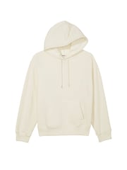 Victoria's Secret PINK Cream Oversized Premium Fleece Oversized Hoodie - Image 3 of 3