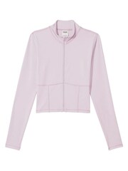 Victoria's Secret PINK Iris Tint Purple Active Full Zip Jacket - Image 3 of 3