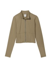 Victoria's Secret PINK Dusted Olive Green Active Full Zip Jacket - Image 3 of 3