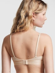 Victoria's Secret PINK Marzipan Nude Non Wired Push Up Bra - Image 2 of 3