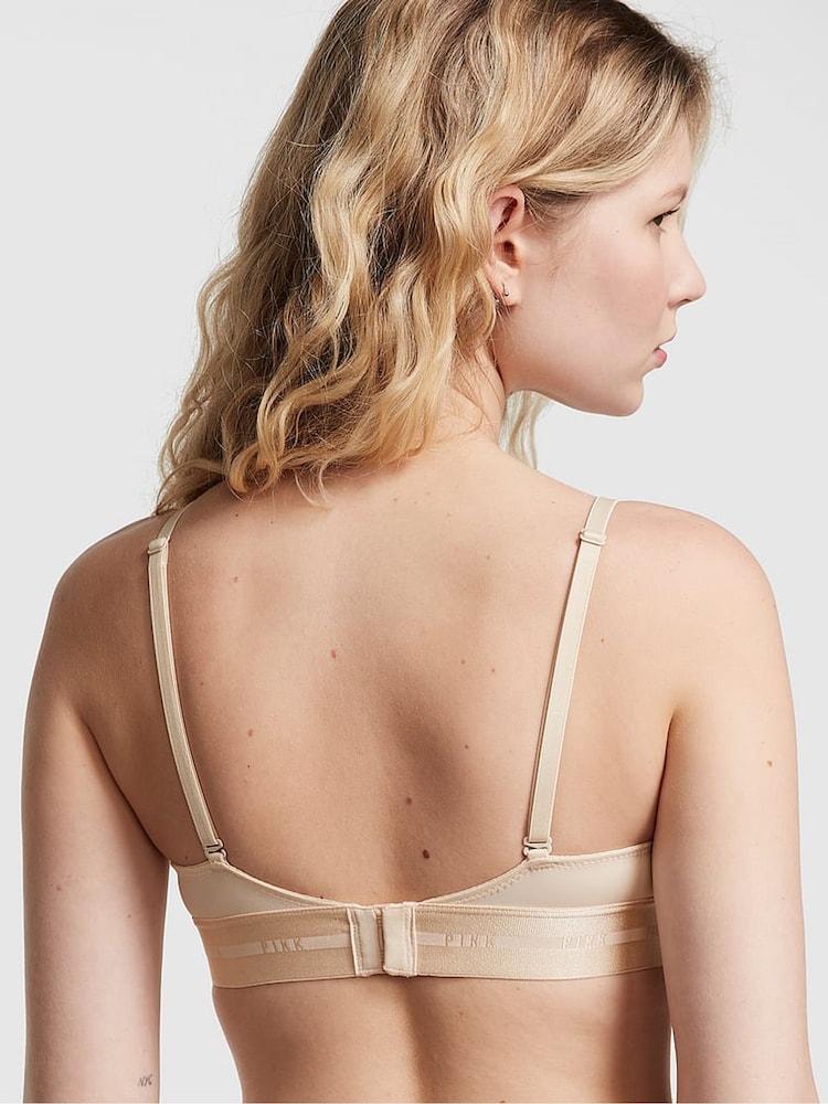Victoria's Secret PINK Marzipan Nude Non Wired Push Up Bra - Image 2 of 3