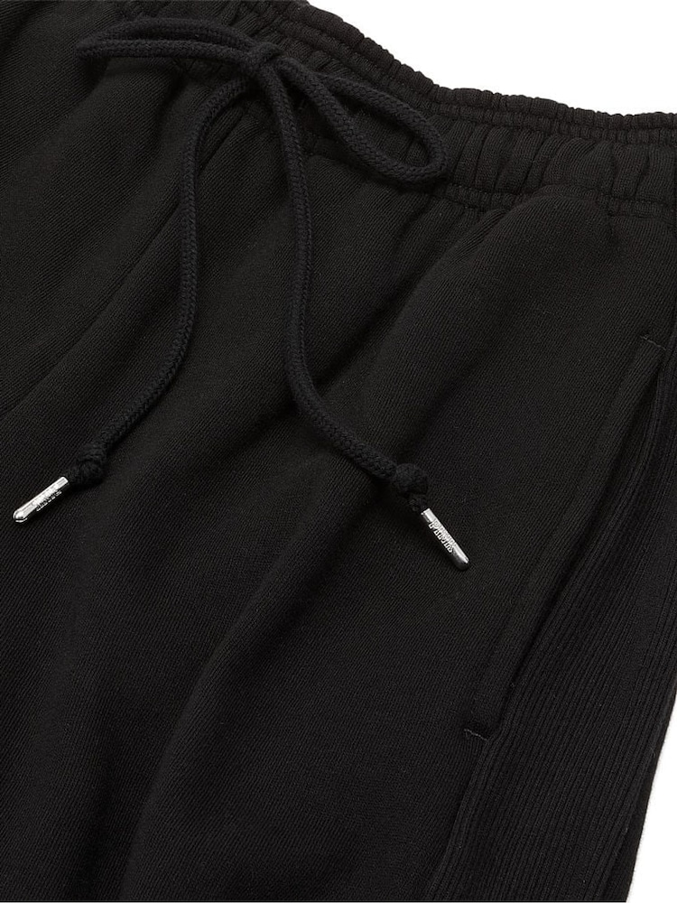 Victoria's Secret PINK Pure Black Fleece Jogger - Image 4 of 4 Victoria's Secret PINK Pure Black Fleece Jogger - Image 4 of 4