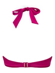 Pour Moi Pink Halter Azure Underwired Lined Non Padded Top - Image 5 of 5