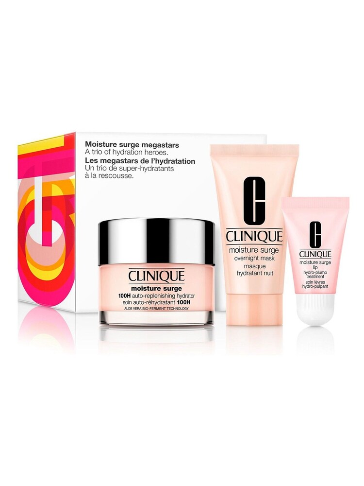 Clinique Moisture Surge Megastars: Hydrating Skincare Set (Worth Over £63) - Image 1 of 1