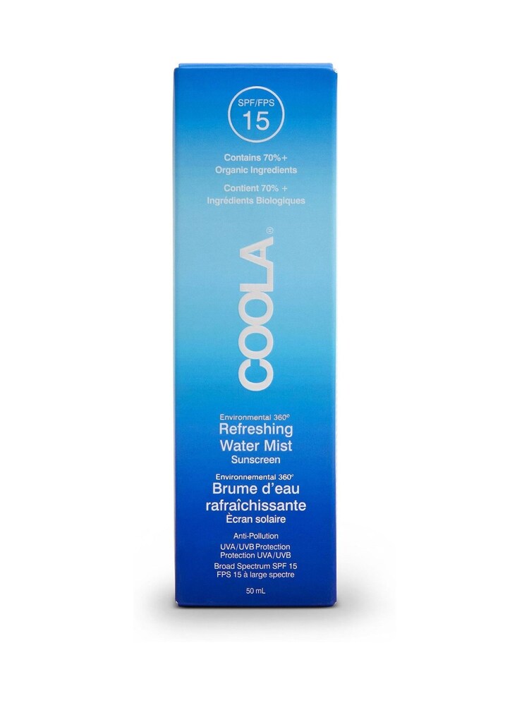COOLA Daily Refreshing Water Mist SPF15 50ml - Image 2 of 3 COOLA Daily Refreshing Water Mist SPF15 50ml - Image 2 of 3