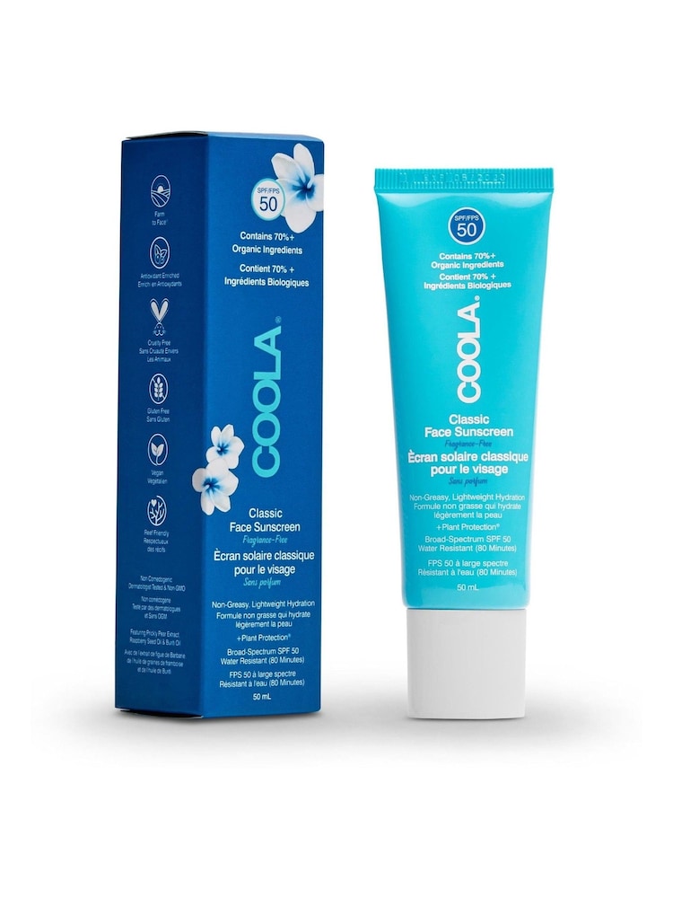 COOLA Classic Face Sun Cream SPF50 50ml - Image 1 of 2