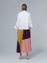 leem Cream Wide-Sleeve Poplin Shirt - Image 3 of 5