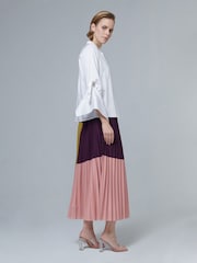 leem Cream Wide-Sleeve Poplin Shirt - Image 4 of 5