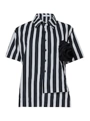 leem Black Applique Shirt - Image 5 of 5