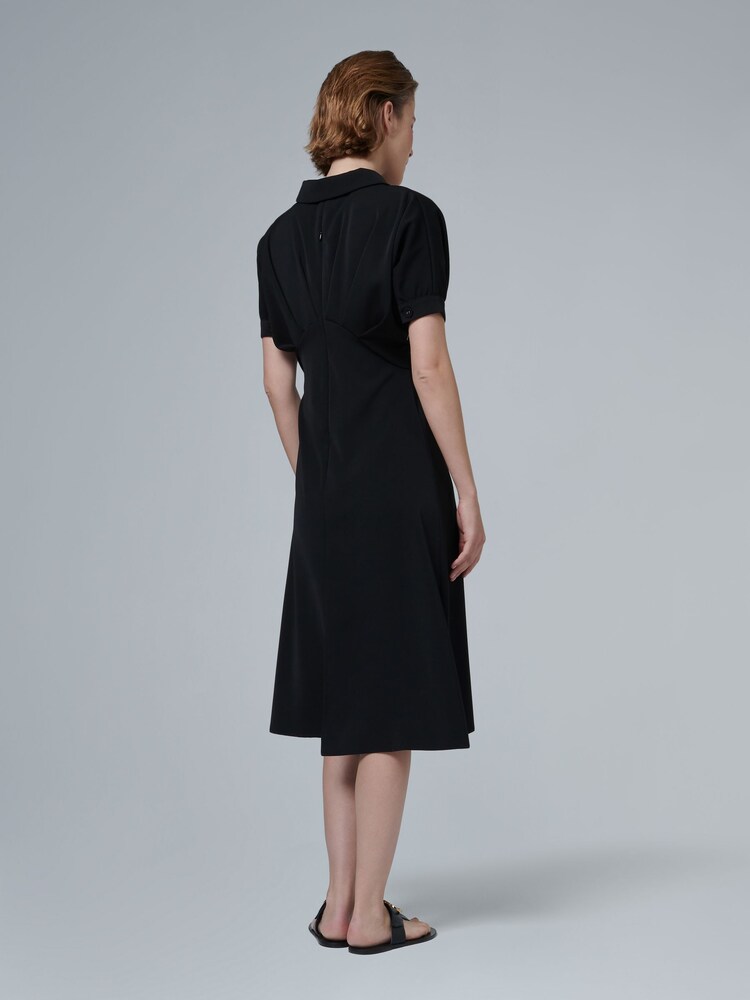 leem Black Batwing Sleeve Maxi Dress - Image 4 of 6