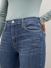 Gap Mid Indigo Blue High Waisted Stretch Skinny Jeans - Image 3 of 6