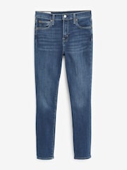 Gap Mid Indigo Blue High Waisted Stretch Skinny Jeans - Image 6 of 6