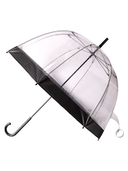 Totes Black Clear Dome Border Umbrella - Image 4 of 5