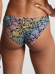 Victoria's Secret PINK Pure Black Groovey Cotton Bikini Knickers - Image 2 of 4