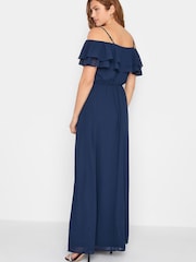 Синий - Платье макси с оборками Long Tall Sally - Image 2 of 4