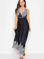 PixieGirl Petite Black Maxi Dress - Image 1 of 4