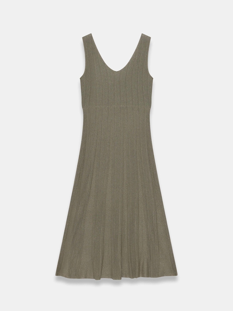 Mint Velvet Green Knit Midi Dress - Image 7 of 7 Mint Velvet Green Knit Midi Dress - Image 7 of 7