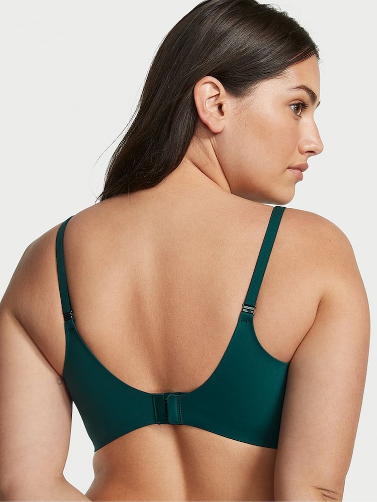 Victoria's Secret Black Ivy Green Smooth Lightly Lined Demi Bra - Image 1 of 2 Victoria's Secret Black Ivy Green Smooth Lightly Lined Demi Bra - Image 1 of 2