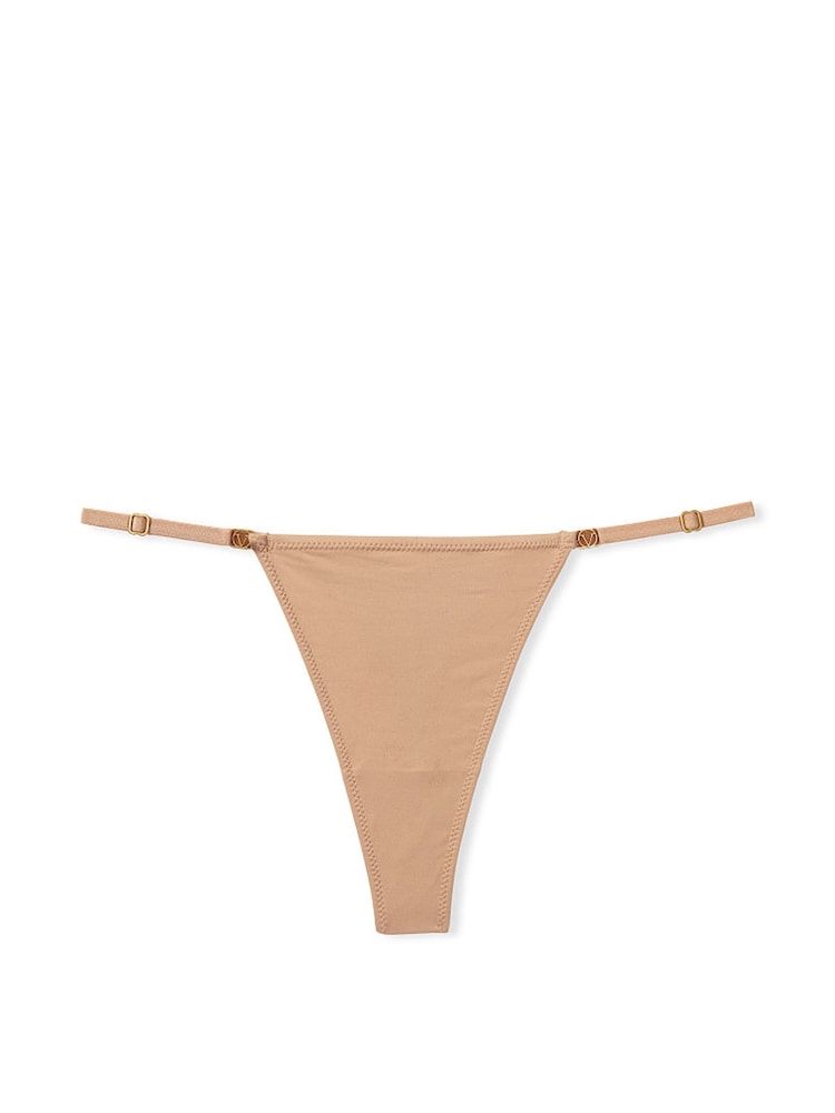 Victoria's Secret Praline Nude Smooth Thong Knickers - Image 3 of 3