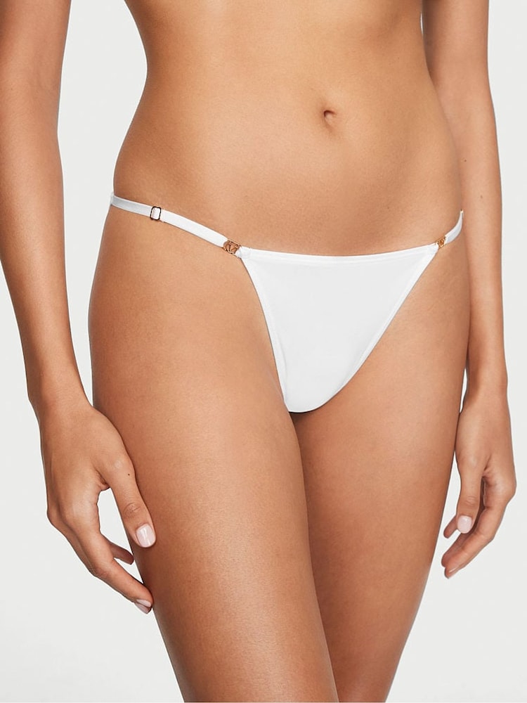Victoria's Secret VS White Smooth Bikini Knickers - Image 1 of 2