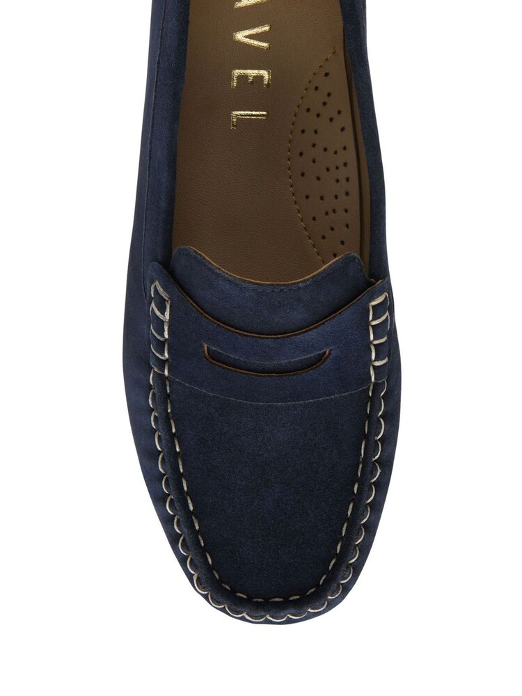 Ravel Blue Suede Loafers - Image 4 of 4