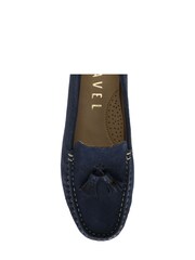 Ravel Blue Suede Loafers - Image 1 of 4