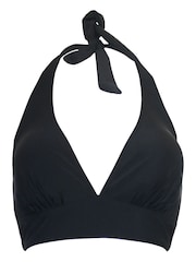 Pour Moi Black Halter Space Bikini Top - Image 4 of 5