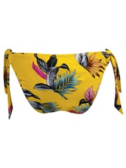 Pour Moi Yellow Tie Side Paradiso Bikini Bottoms - Image 5 of 5