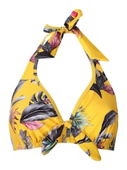 Pour Moi Yellow Triangle Paradiso Bikini Top - Image 3 of 4