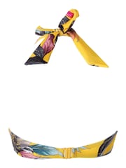 Pour Moi Yellow Triangle Paradiso Bikini Top - Image 4 of 4