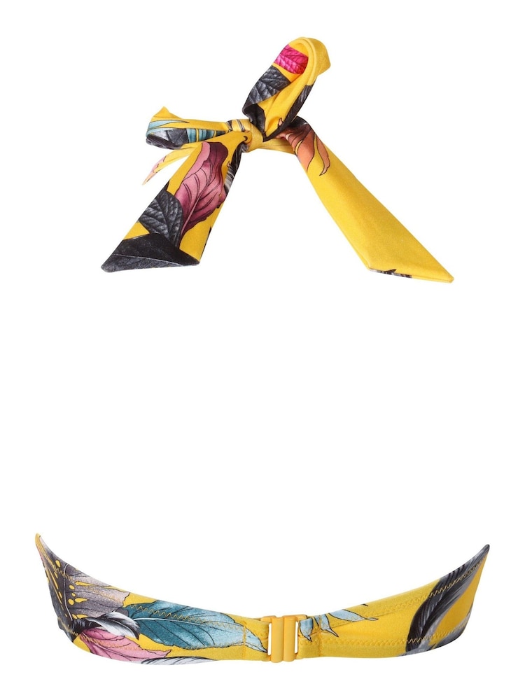 Pour Moi Yellow Triangle Paradiso Bikini Top - Image 4 of 4