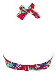 Pour Moi Red Halter Heatwave Bikini Top - Image 5 of 5