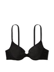 Victoria's Secret PINK Black Lace Push Up Bra - Image 3 of 3