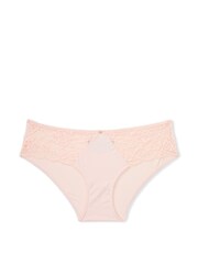 Victoria's Secret Purest Pink Lace Hipster Knickers - Image 4 of 4