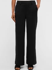 OBJECT Black Wide Leg Wide Leg Trouser - Image 1 of 5