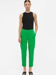 OBJECT Apple Green Tapered Wide Leg Trouser - Image 2 of 5