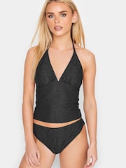 PixieGirl Petite Black Crochet Tankini - Image 2 of 4