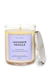 Bath & Body Works Lavender Vanilla Signature Single Wick Candle 8 oz / 227 g - Image 1 of 1